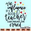 The Influence of a Good Teacher Can Never Be Erased SVG