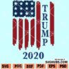 Trump flag SVG