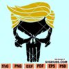 Trump skull SVG