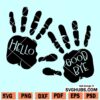 Hello Goodbye SVG