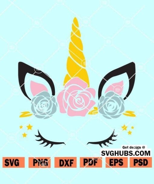 Unicorn SVG Cut File