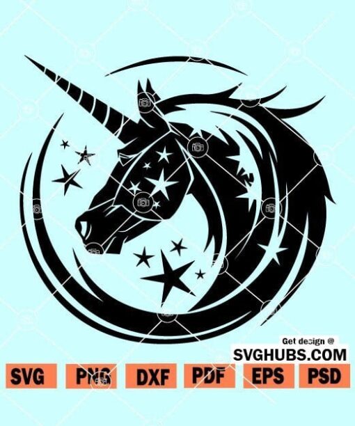 Unicorn Silhouette SVG