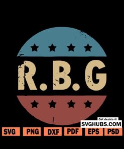 Vintage Notorious RBG svg