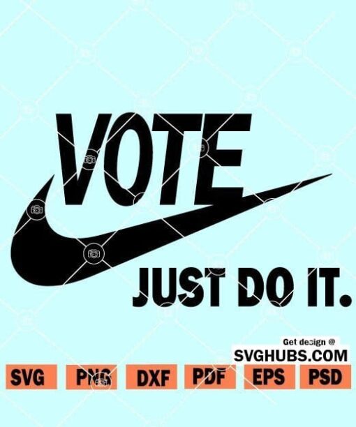 Vote Just do it SVG