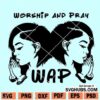 Worship and Pray SVG