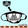 Darth Vader mask SVG