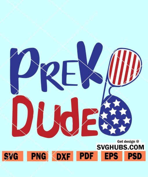 Pre K Dude SVG