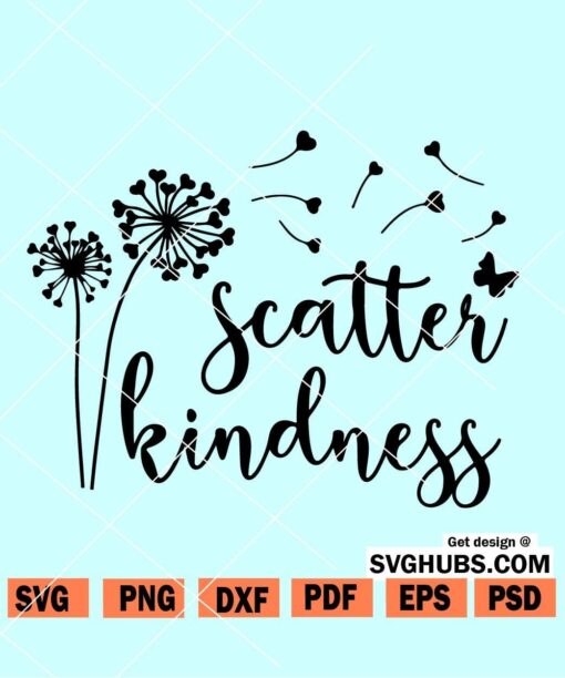 Scatter Kindness SVG