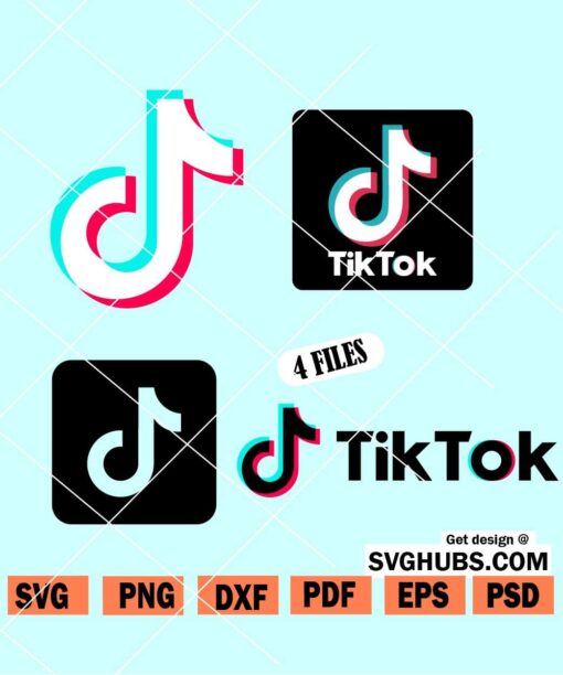 Tik tok SVG bundle