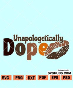 Unapologetically dope SVG