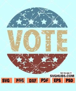 Grunge vote SVG