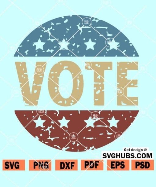 Grunge vote SVG