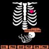Baby skeleton SVG