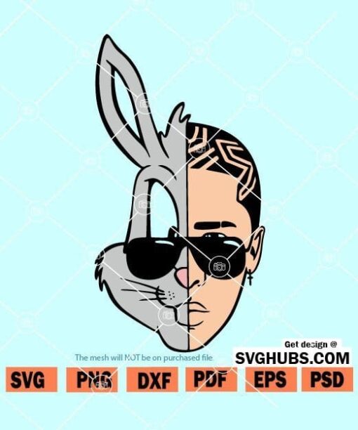 Bad Bunny SVG