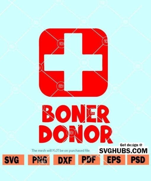 Boner Donor SVG