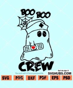 Boo boo crew SVG