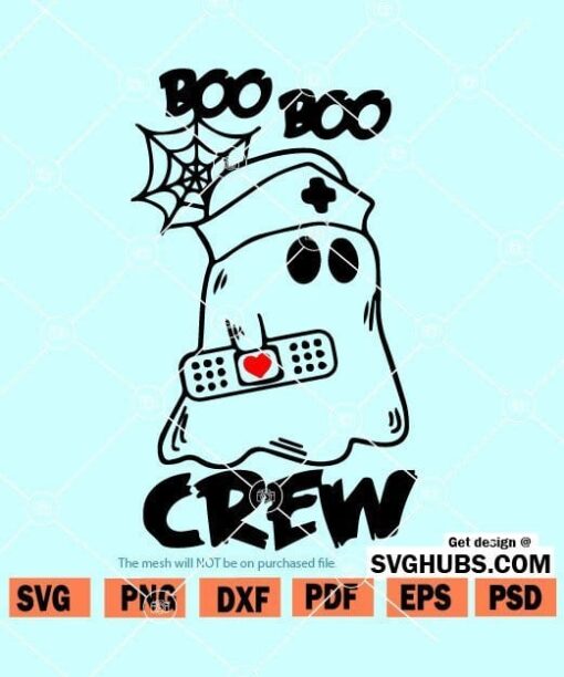 Boo boo crew SVG