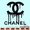 Dripping Chanel svg