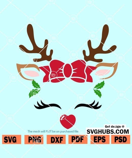 Christmas Reindeer SVG