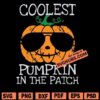 Coolest Pumpkin in the Patch SVG
