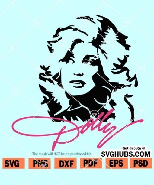 Dolly Parton SVG