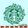Starbucks Floral Svg