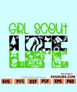 Girl Scout Life SVG