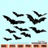 Halloween Bats SVG