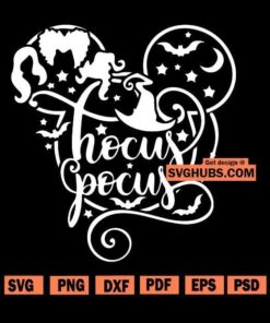 Hocus Pocus Disney inspired SVG