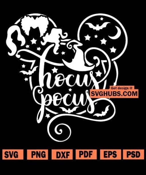 Hocus Pocus Disney inspired SVG