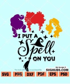 I Put a Spell on You SVG