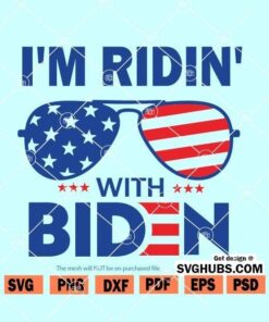 I'm ridin with Biden SVG