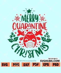 Merry Quarantine Christmas SVG