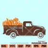 Pumpkin Truck SVG