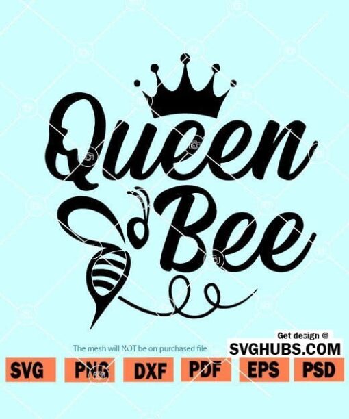 Queen Bee SVG
