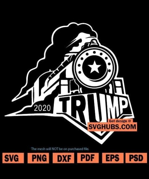 Trump train SVG
