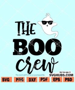 The boo crew SVG