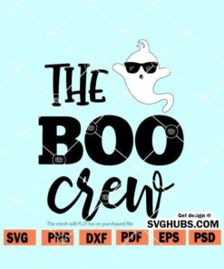 The boo crew SVG