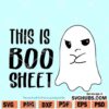 This is Boo Sheet SVG