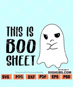 This is Boo Sheet SVG