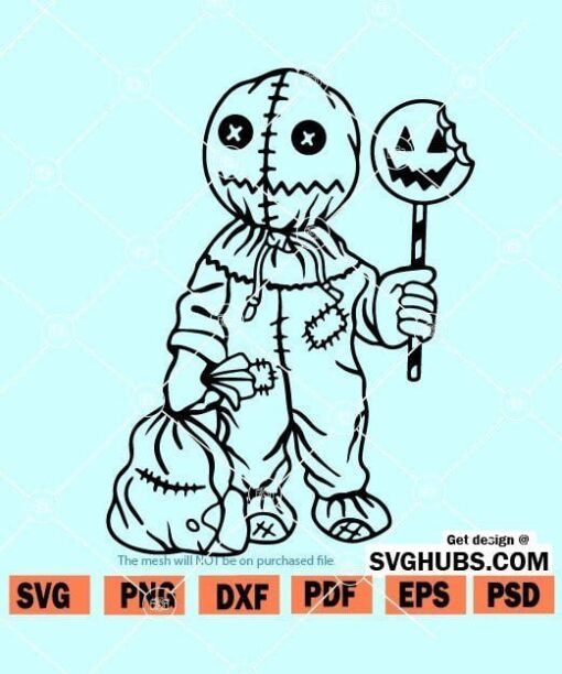 Trick or treat Sam SVG