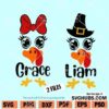 Boy and girl Turkey SVG
