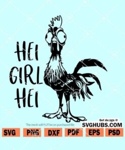 Hei Girl Hei SVG