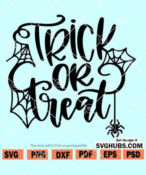 Trick or treat SVG