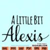 A little bit Alexis SVG