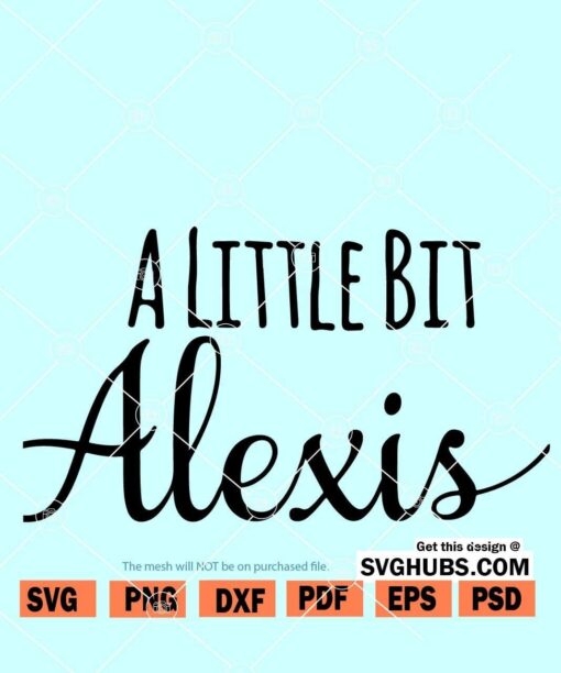 A little bit Alexis SVG