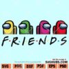 Among Us Friends SVG 01