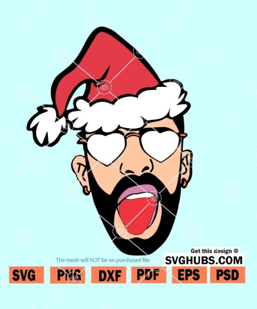 Bad Bunny Christmas SVG