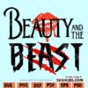 Beauty and the beast SVG