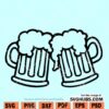 Beer Mugs SVG